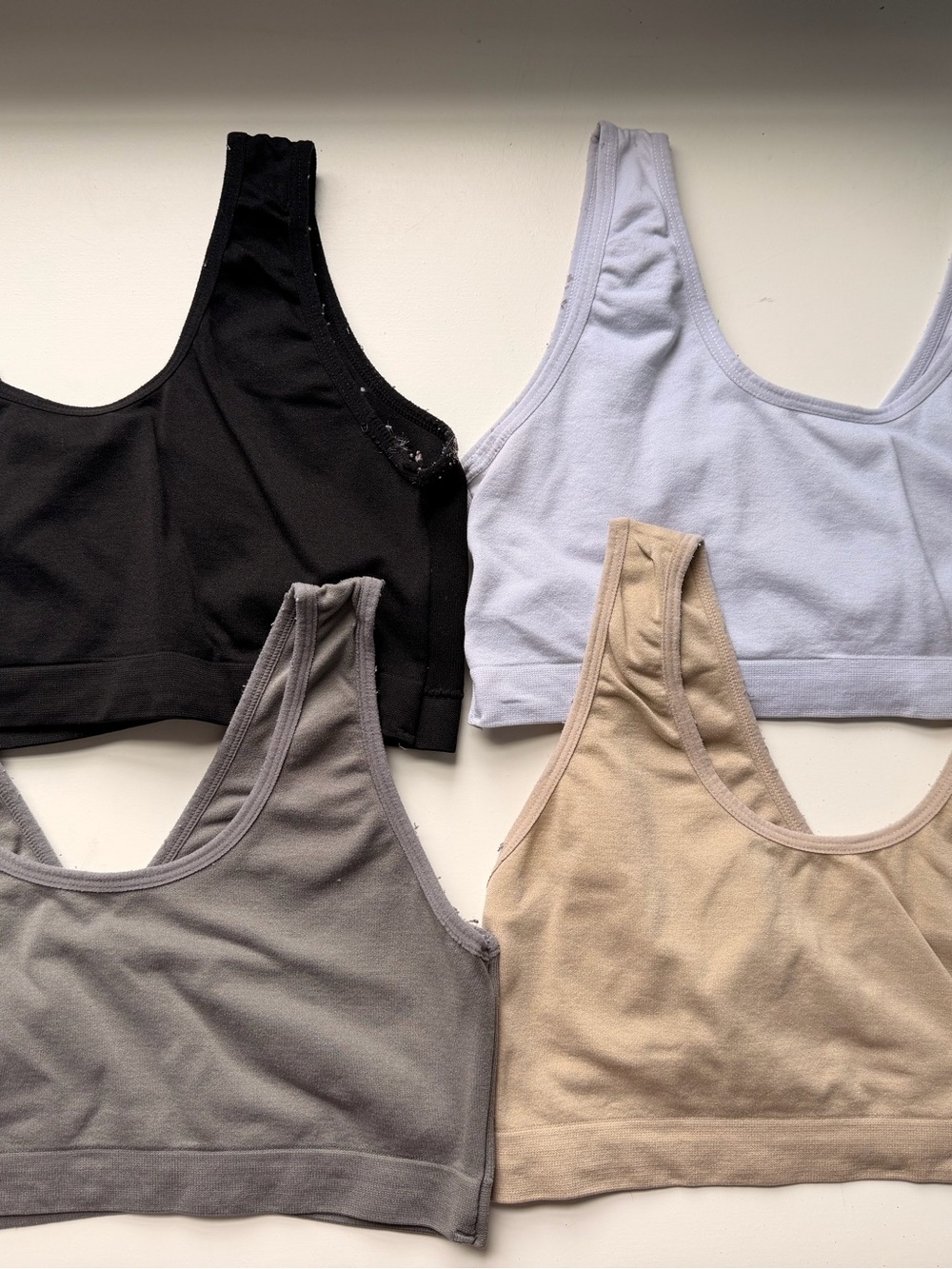Caramel cantina nursing bra 4 pack neutral size medium - Picture 2 of 4